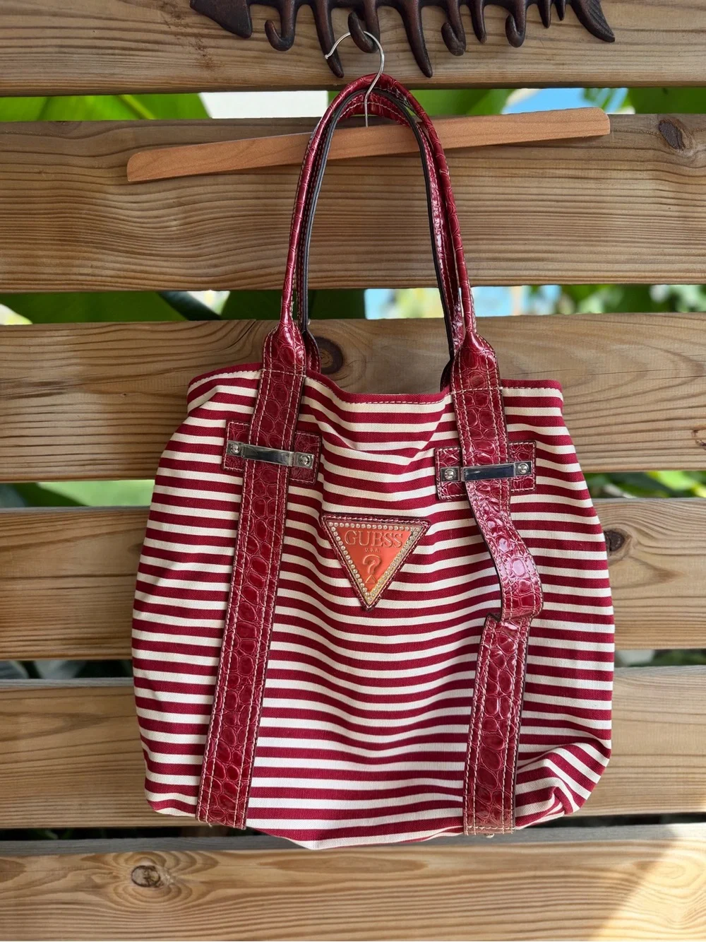 Y2K Vintage Guess tote